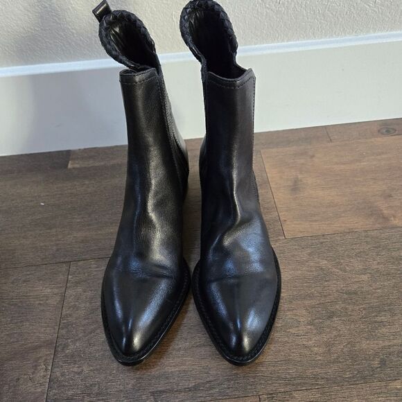 Alexander Wang cowboy Anouck boots Booties size 40 8.5 New - Picture 6 of 11